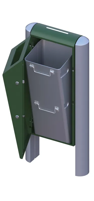 Cleanil Single BIN VB 711512 Buitenafvalbak 60L