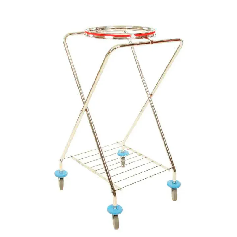 Cleanil X Frame VB 449038 afvalzaktrolley chroom