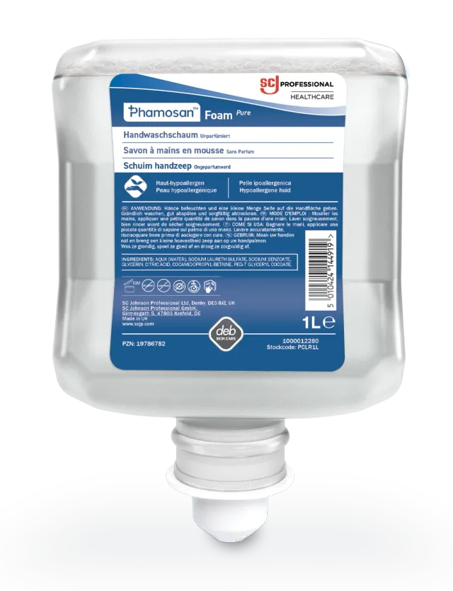 Phamosan Foam Pure schuimzeep 1000 ml