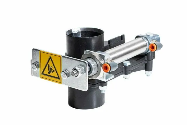 Dustcontrol Afsluitklep automatisch voor buissysteem
