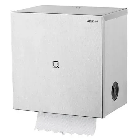 Cleanil Qbic-line 7600 handdoekroldispenser RVS Autocut