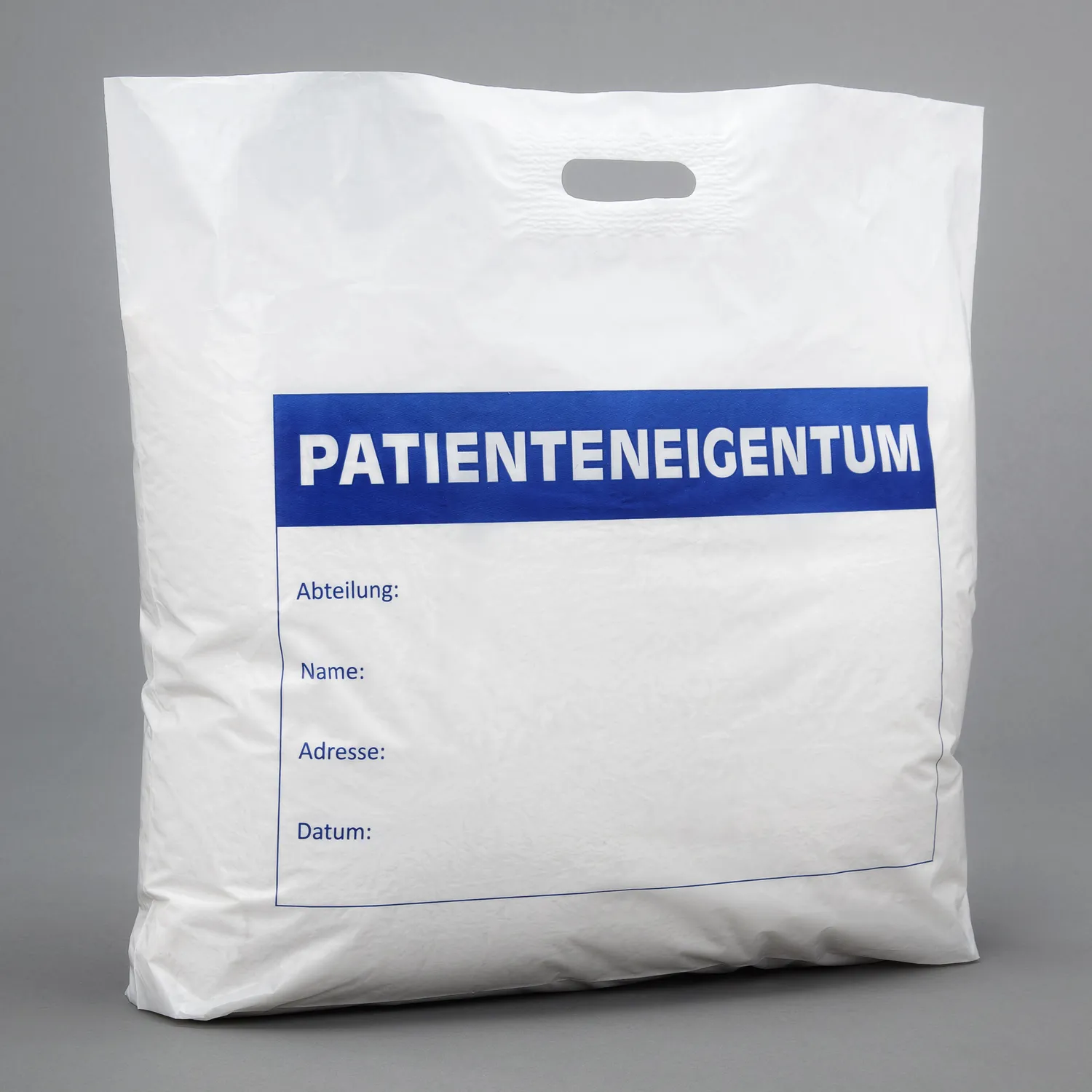 Elos tas voor patiënteigendommen transparant