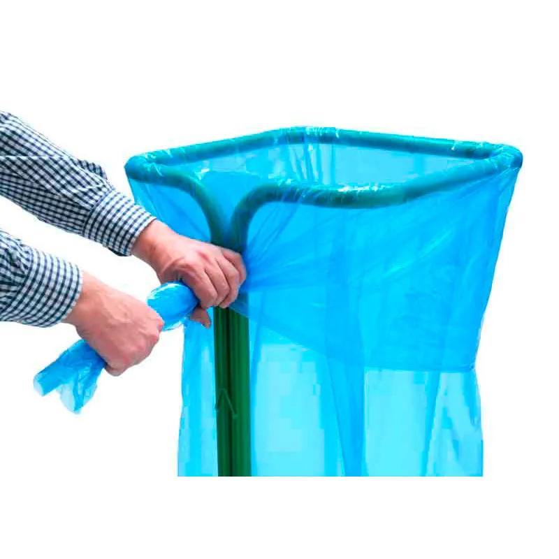 Cleanil VB 893313 zelfklemmende zakhouder 1000 liter groen laag