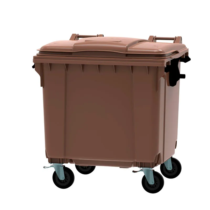 Cleanil container met vlak deksel