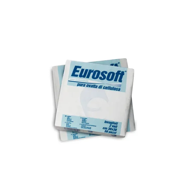 Eurosoft 0038.2V1800 handdoekrol wit 2-laags