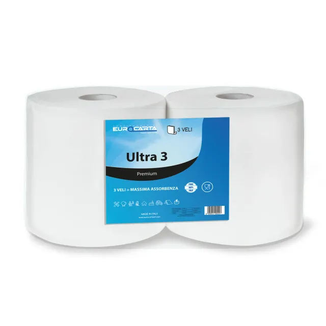 Eurocarta Ultra 3 toiletpapier 3-laags