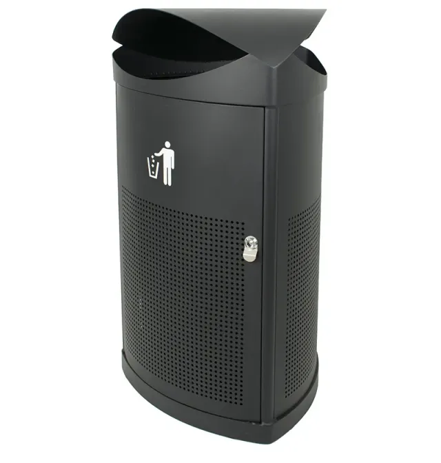 Cleanil Driehoekige VB 667888 buitenafvalbak 60L