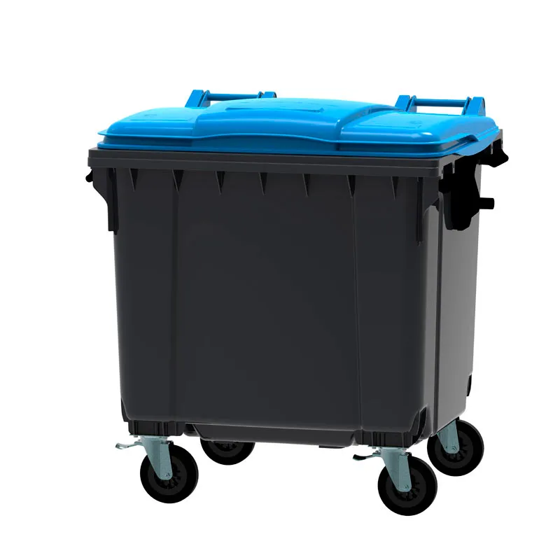 Cleanil container met vlak deksel