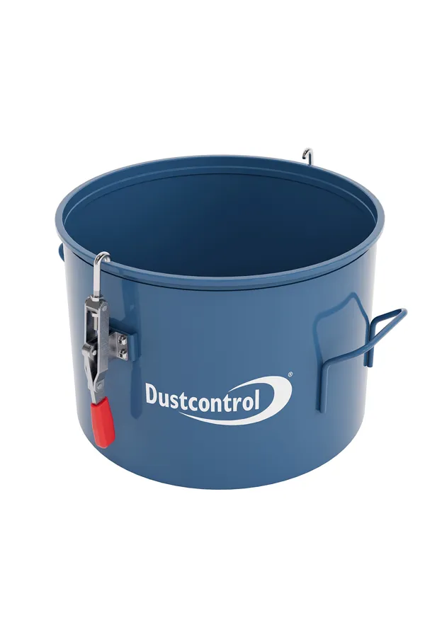 Dustcontrol DC container blauw 60 liter M met haken