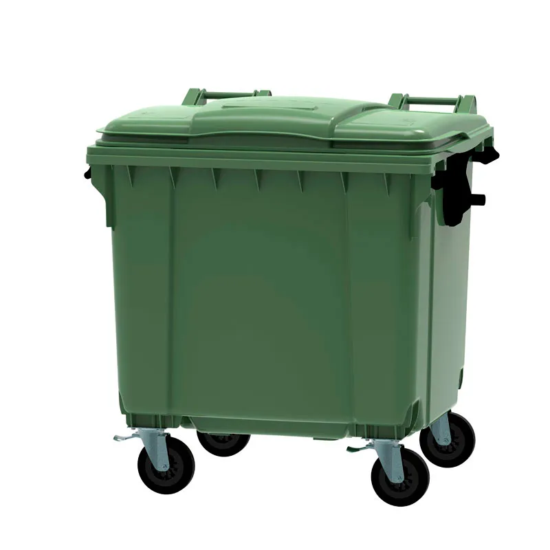 Cleanil container met vlak deksel