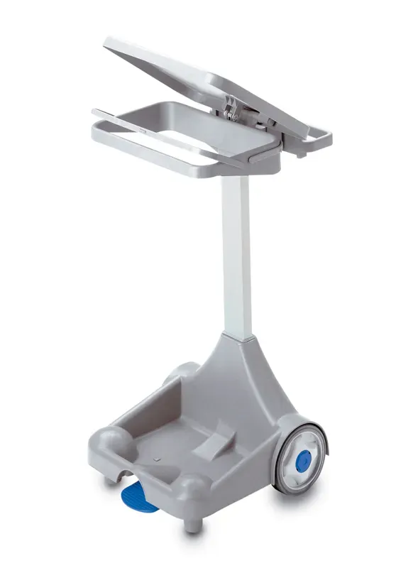 Cleanil VB 437653 vuilzakhoud grijs met pedaal