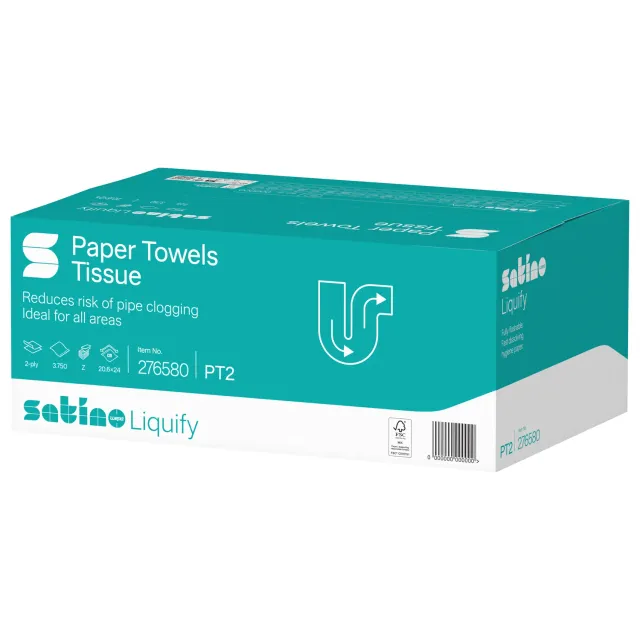 Satino Liquify handdoekpapier Z-vouw