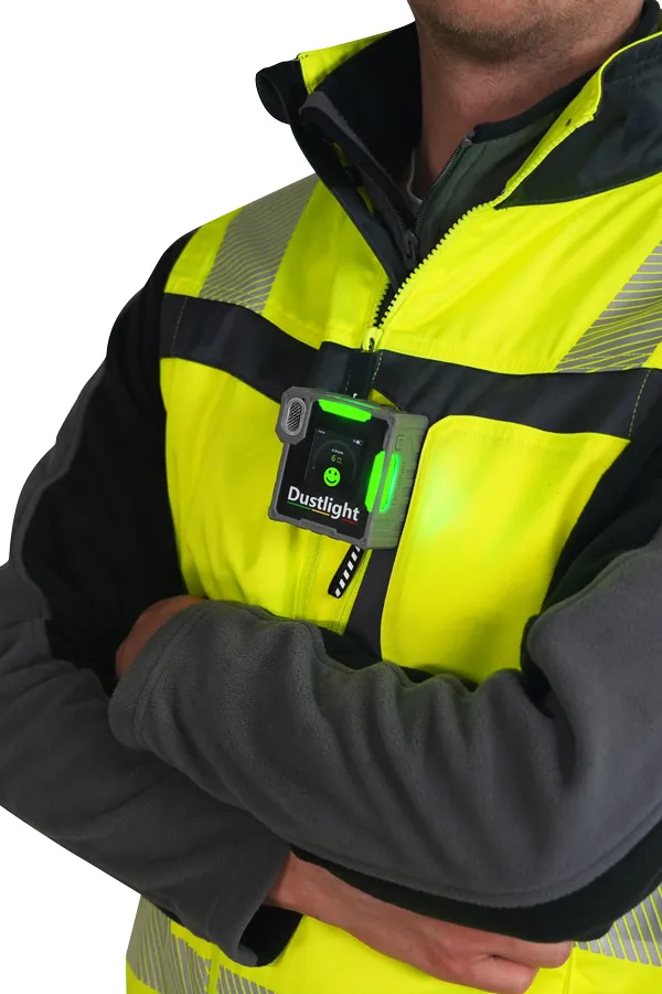 Dustcontrol Dustlight fijnstofmeter draagbaar realtime